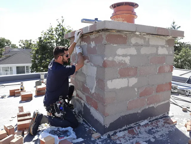 Advanced chimney repair process by Seekonk Chimney Sweep in Seekonk, MA