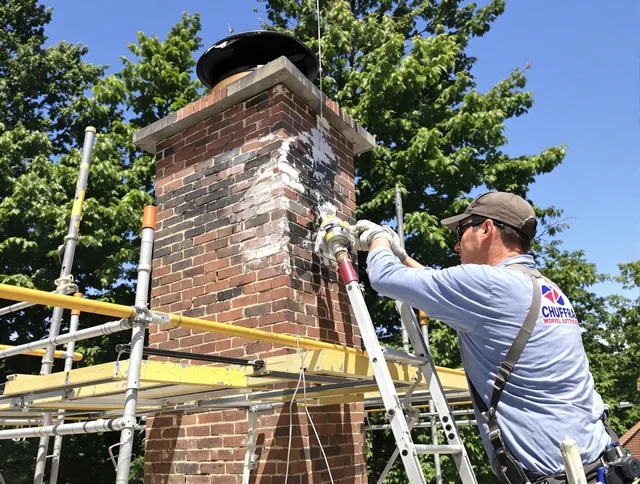 Structural chimney repair by Seekonk Chimney Sweep in Seekonk, MA